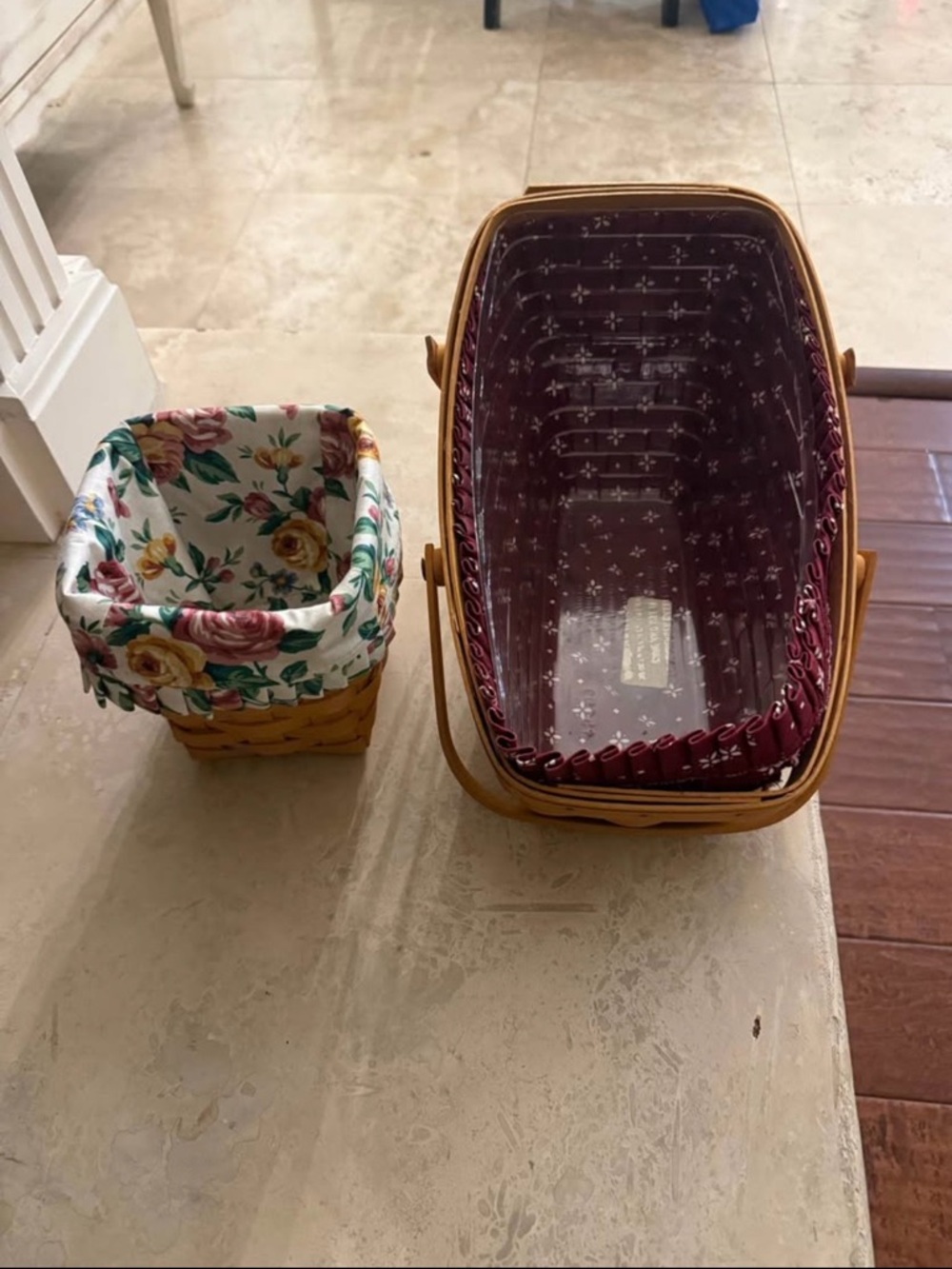 Set of two Longaberger Baskets.